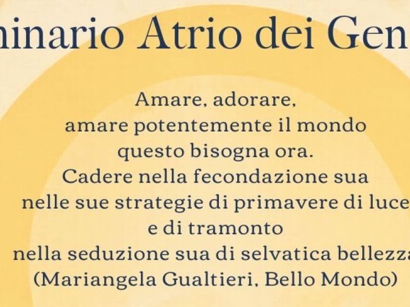 Torna il seminario a Pra ‘d Mill dal 3 al 5 luglio